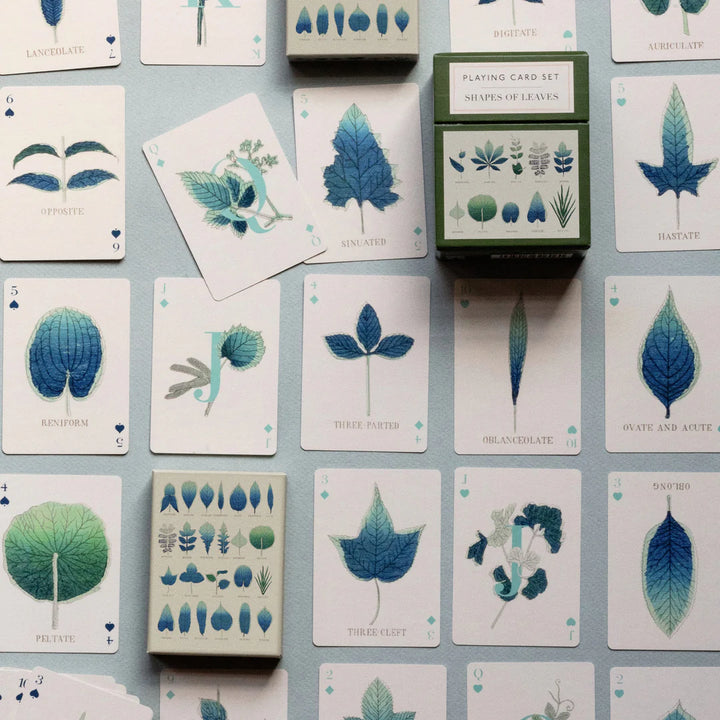 Shapes of Leaves Playing Cards - Set of 2 Decks