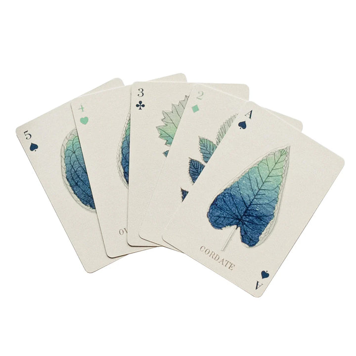 Shapes of Leaves Playing Cards - Set of 2 Decks