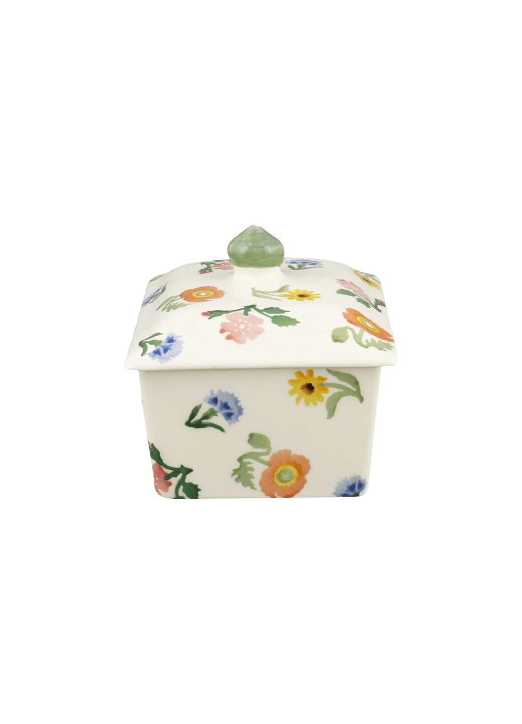 Poppies & Pinks Small Butter Dish