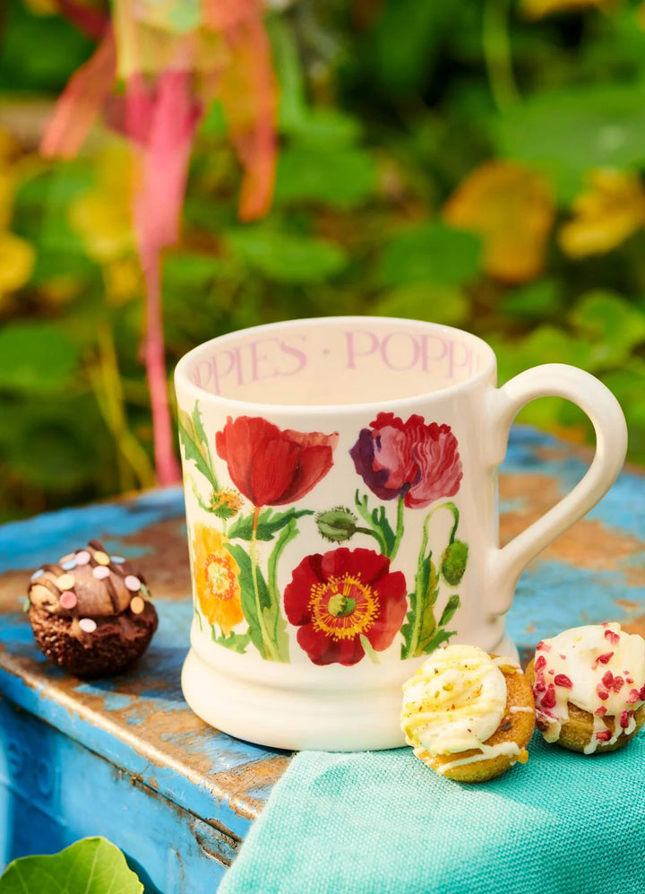 Poppies 1/2 Pint Mug