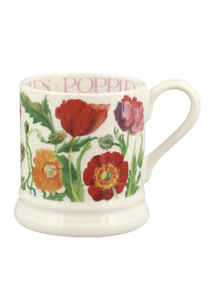 Poppies 1/2 Pint Mug