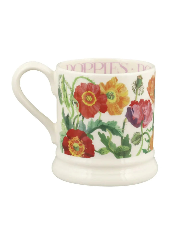 Poppies 1/2 Pint Mug