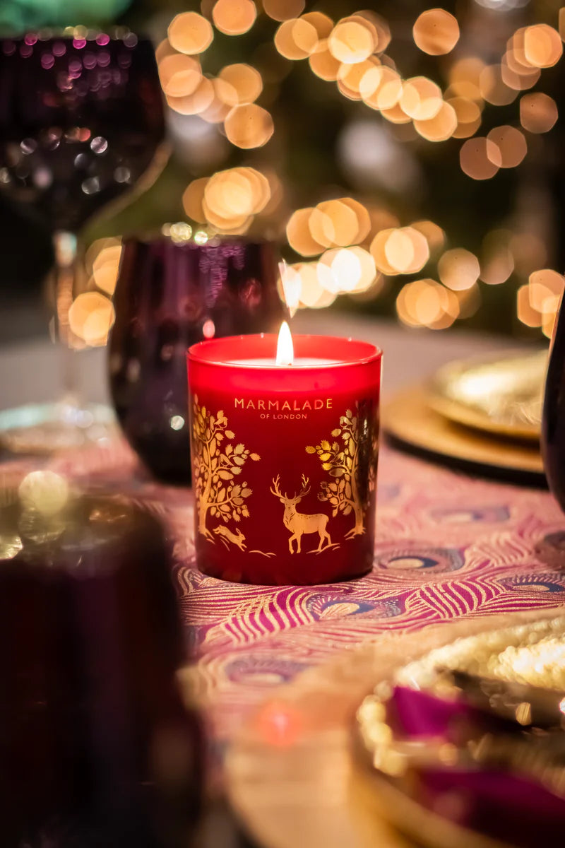 Precious Spice Large Glass Candle 2024