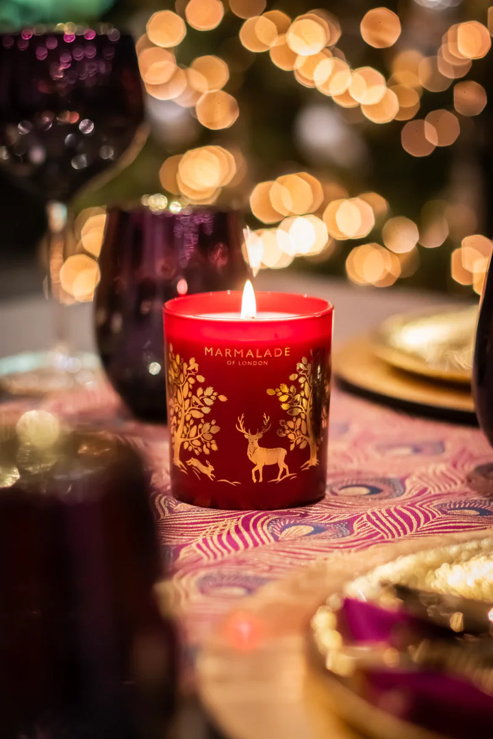 Precious Spice Large Glass Candle 2024