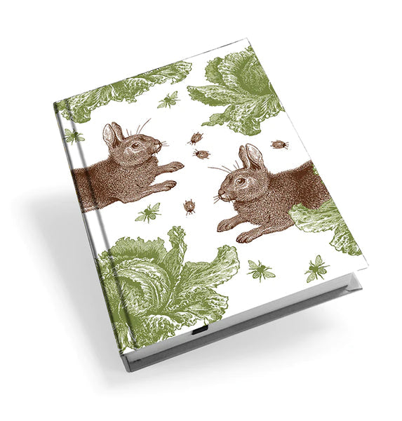 Rabbit & Cabbage A5 Hardback Notebook