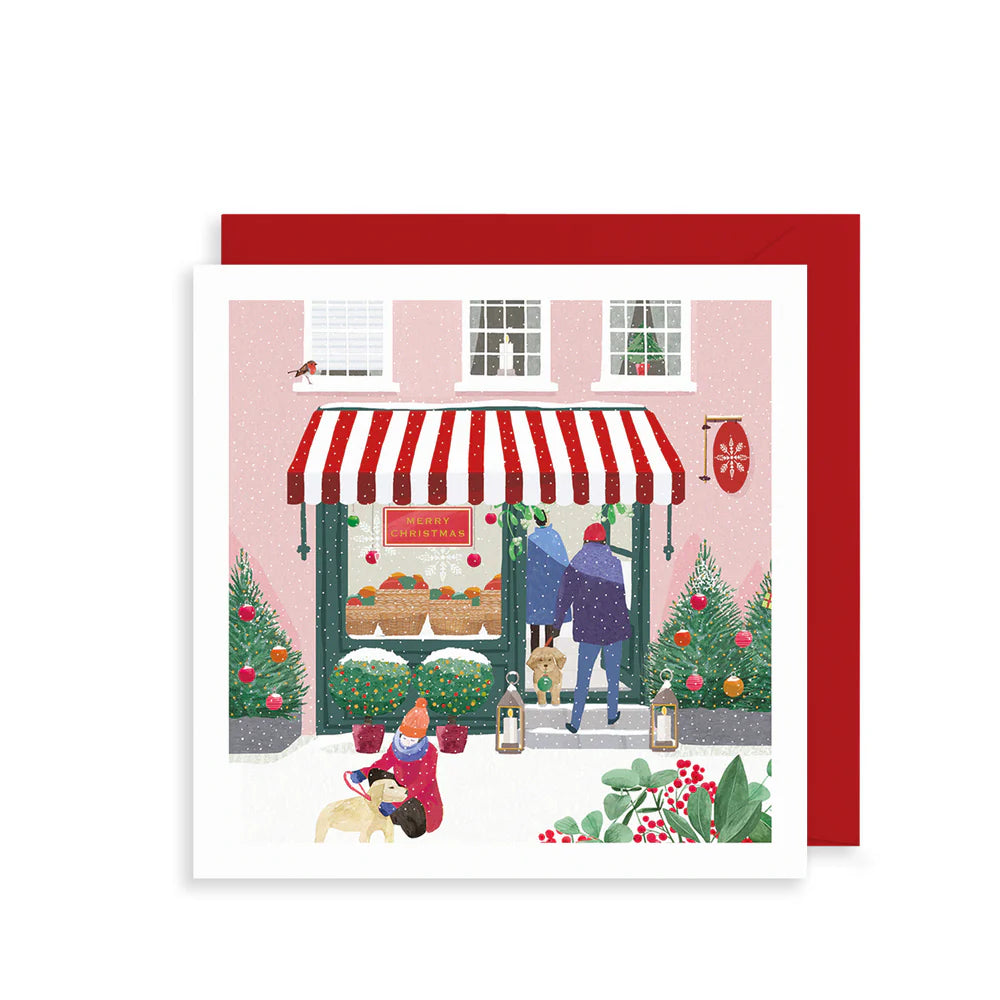 Bauble Shop Greeting Card
