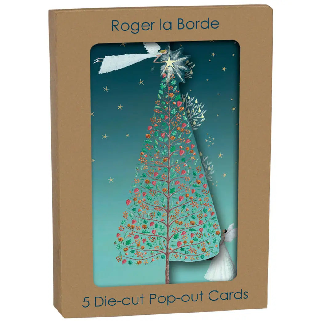 Angel Trees Tri-fold Pop-Out Card Pack