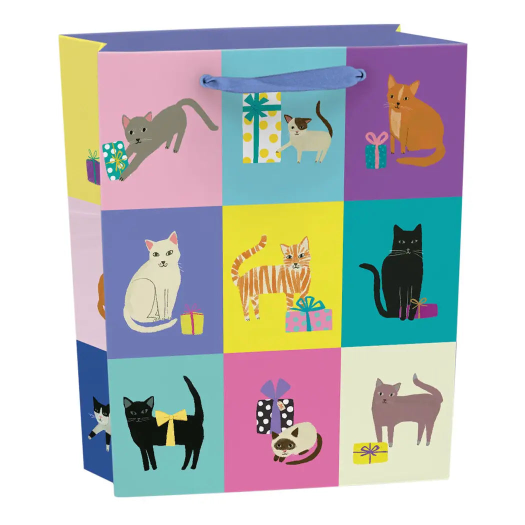 Cat Etiquette Gift Bag (12-inches x 10-inches)