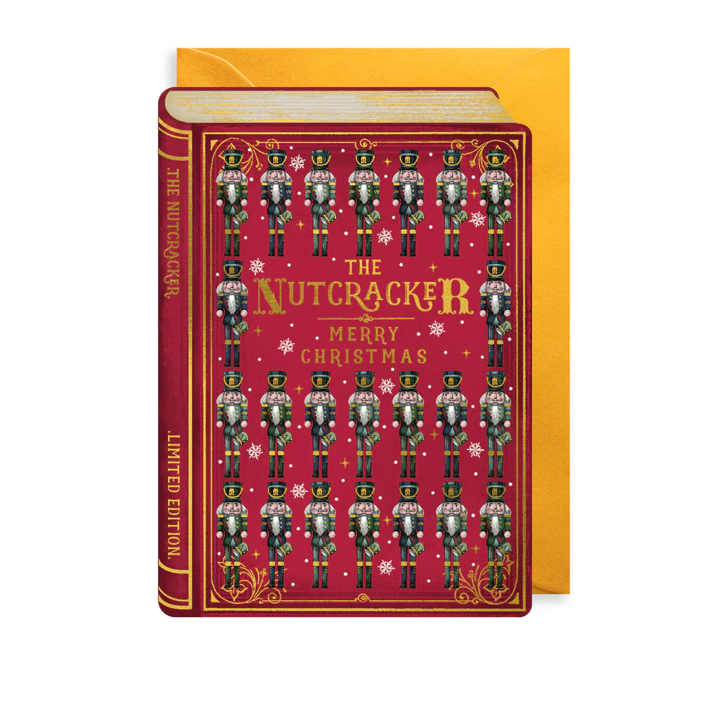 Storybook Nutcracker Christmas Greeting Card