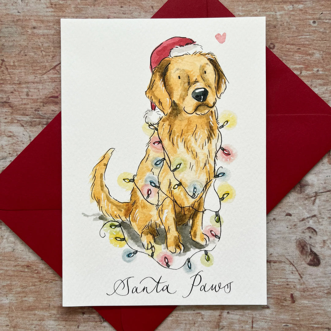Retriever Christmas Card