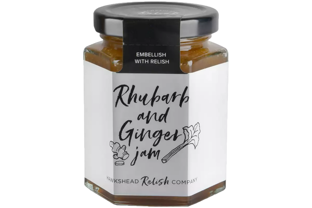 Rhubarb & Ginger Jam 220g