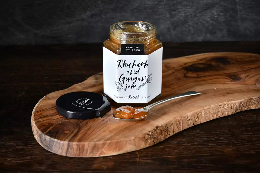 Rhubarb & Ginger Jam 220g