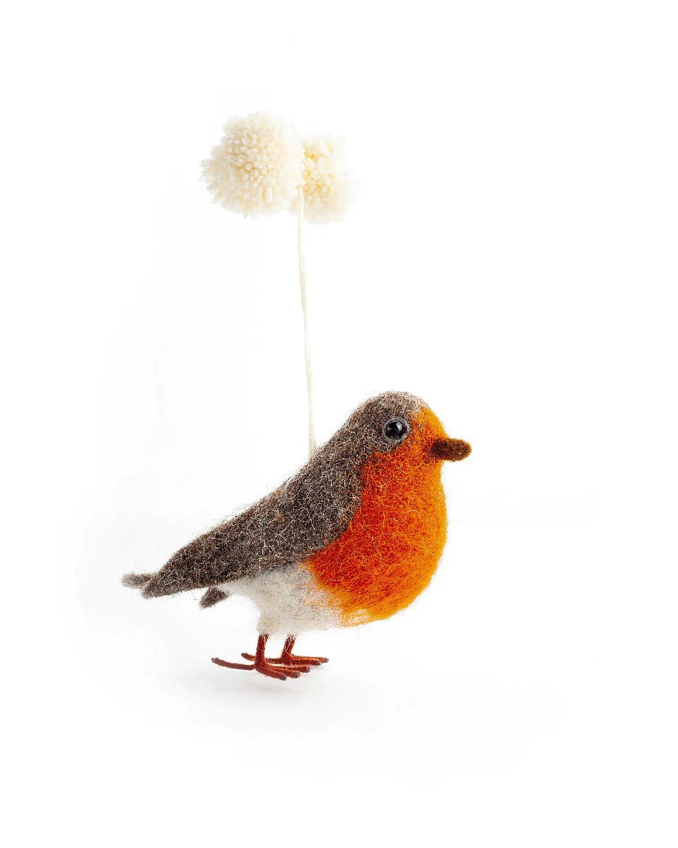 Robin the Robin Felt Christmas Decoration