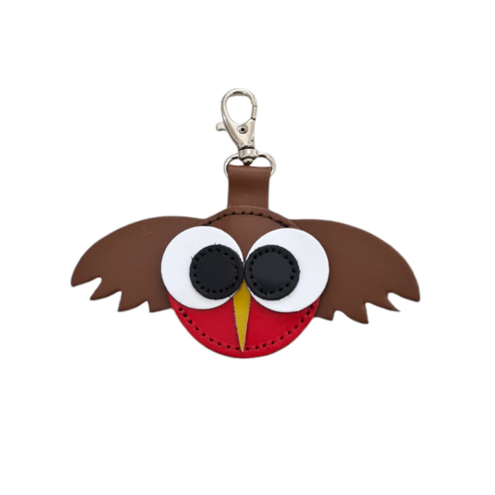 Zatchels Robin Leather Bag Charm