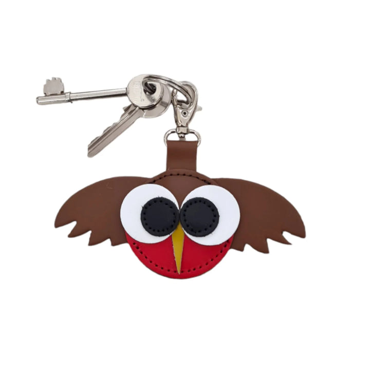 Zatchels Robin Leather Bag Charm