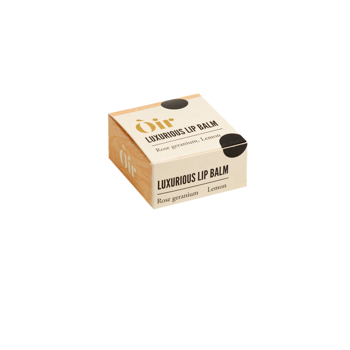 Òir Rose Geranium & Lemon Luxurious Lip Balm