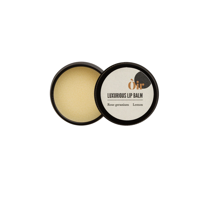 Òir Rose Geranium & Lemon Luxurious Lip Balm