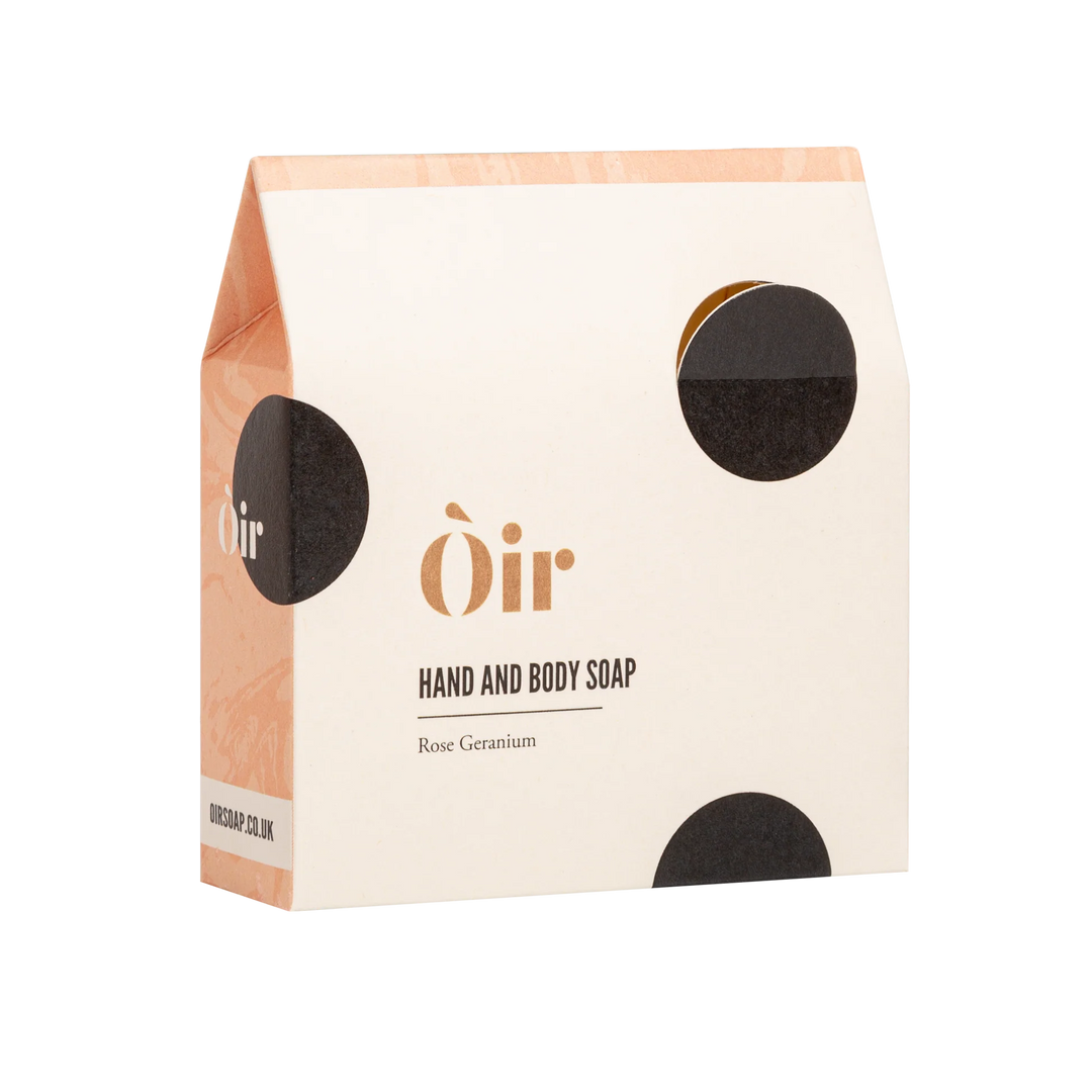 Òir Rose Geranium Luxury Hand & Body Soap