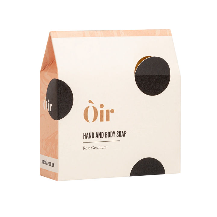 Òir Rose Geranium Luxury Hand & Body Soap