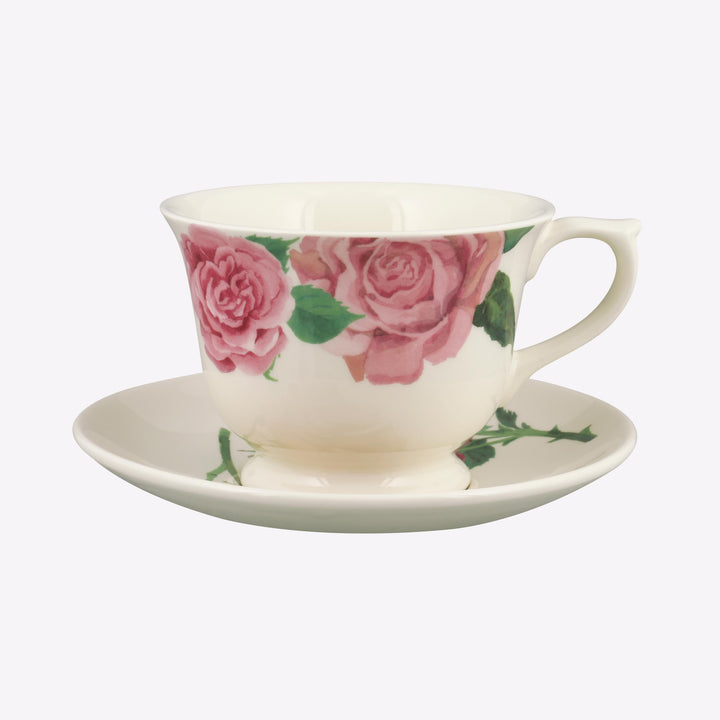 Roses All My Life Large Teacup & Saucer