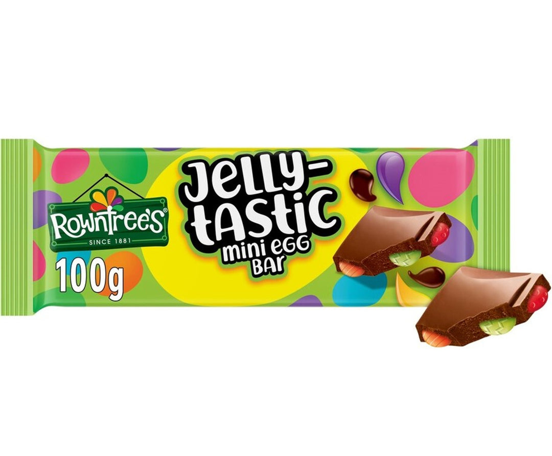 Rowntree's Jelly-tastic Mini Egg Bar 100g
