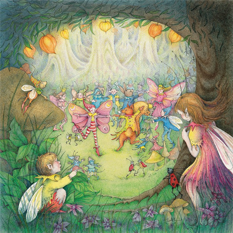 The Faeire Garden Greeting Card – The Bee's Knees British Imports