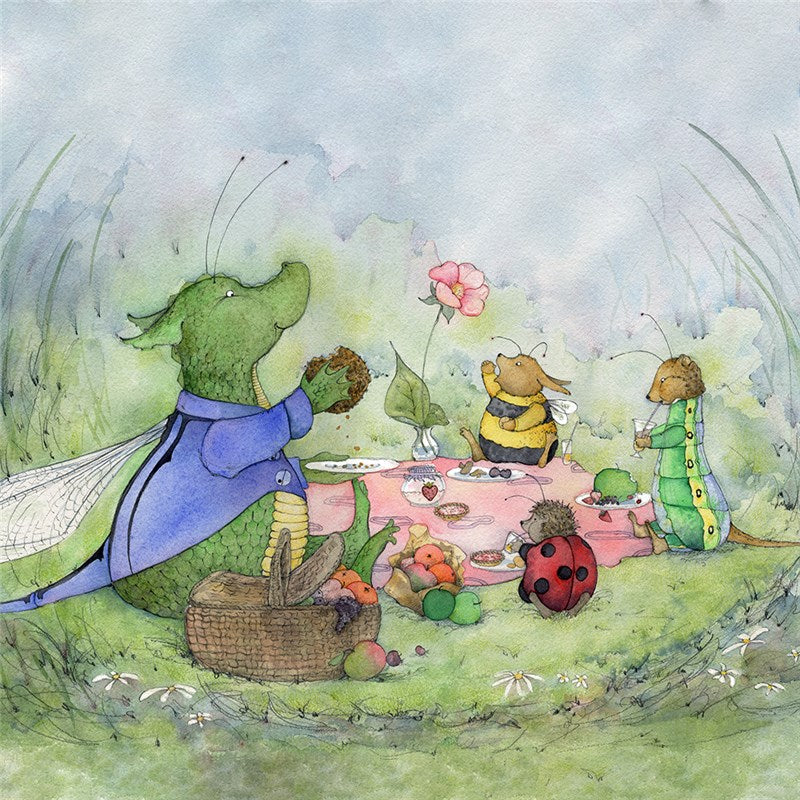 Summer Fields Greeting Card