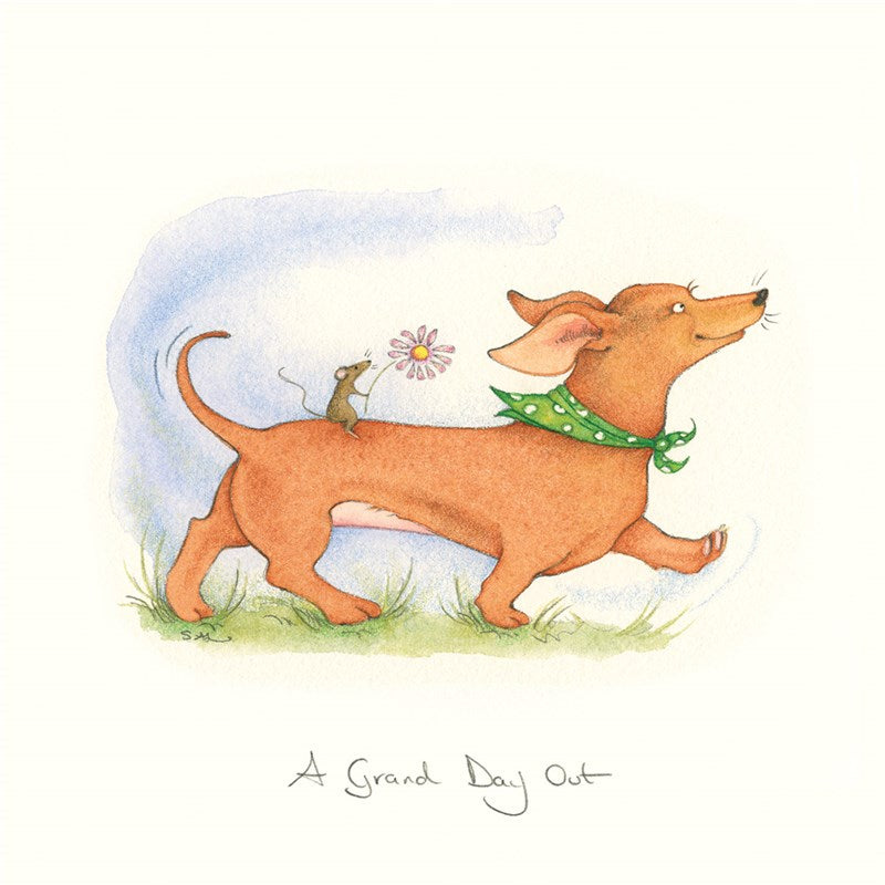 A Grand Day Out Greeting Card