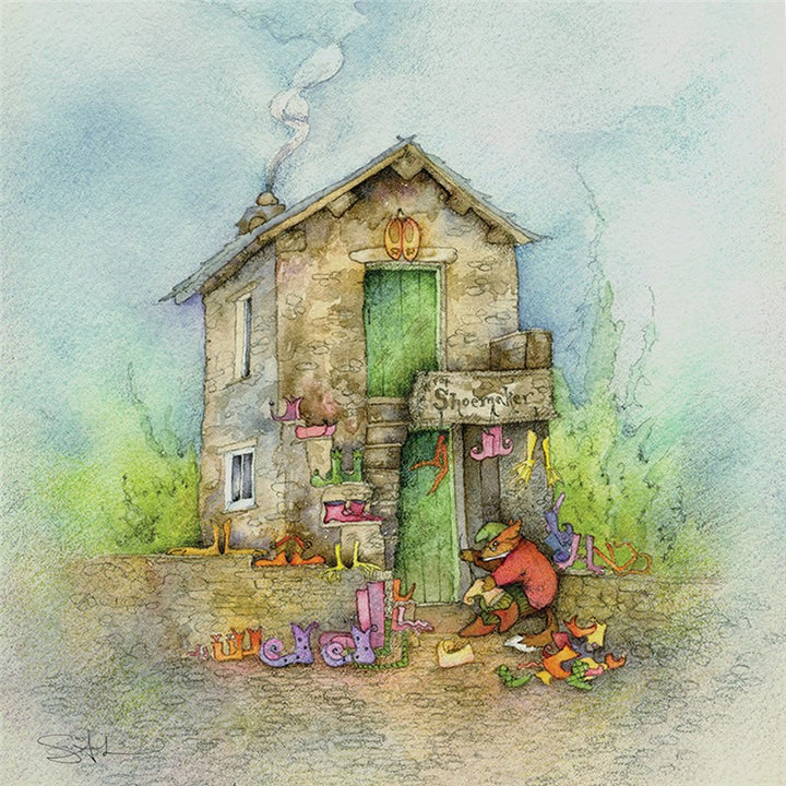 The Faeries' Shoemaker Card