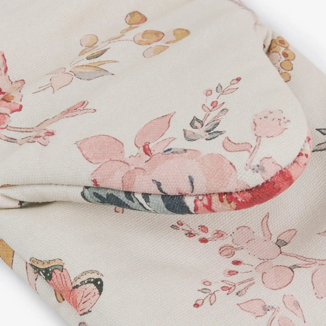 Vintage Rose Oven Mitt