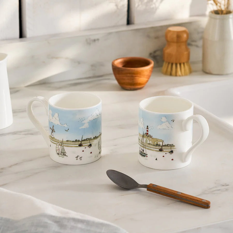Coastal Boats Mug
