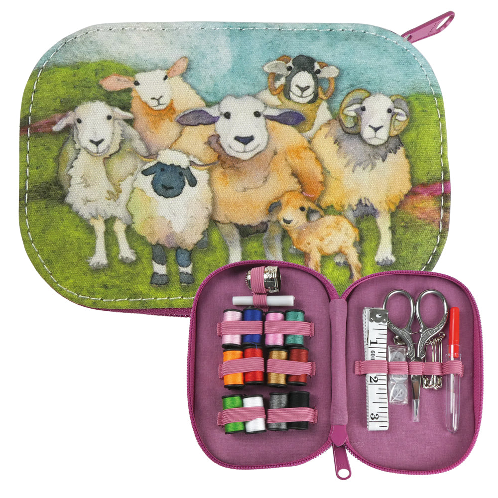 Felted Sheep Sewing Set