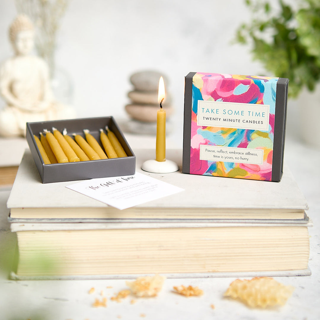 Take Some Time (Abstract) - Signature Collection Mini Candle Set