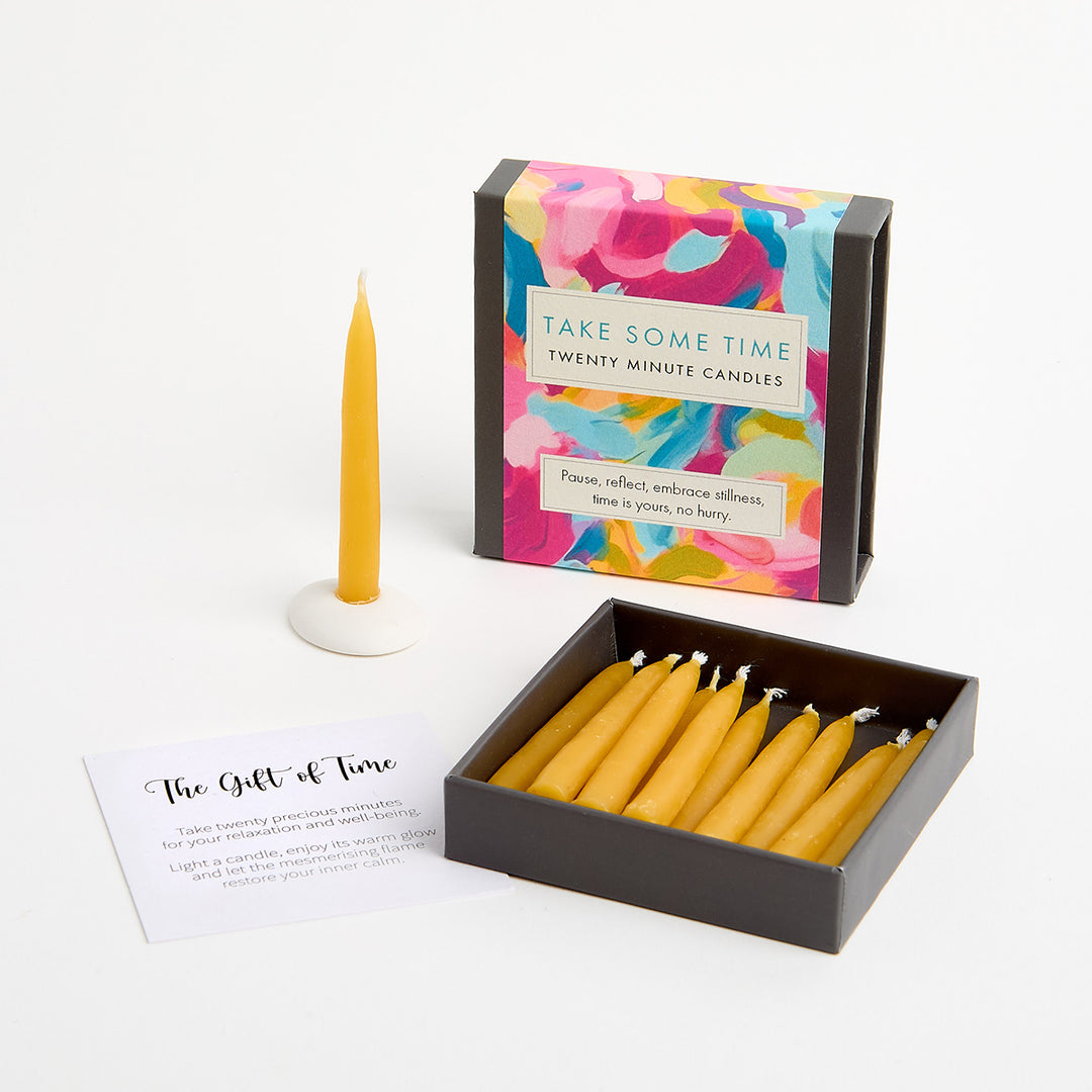 Take Some Time (Abstract) - Signature Collection Mini Candle Set