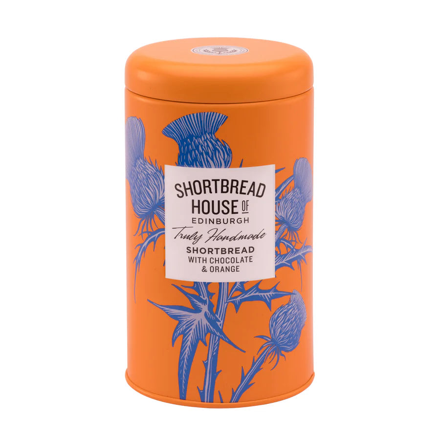 Truly Handmade Shortbread with Chocolate & Orange 140g Short Tin