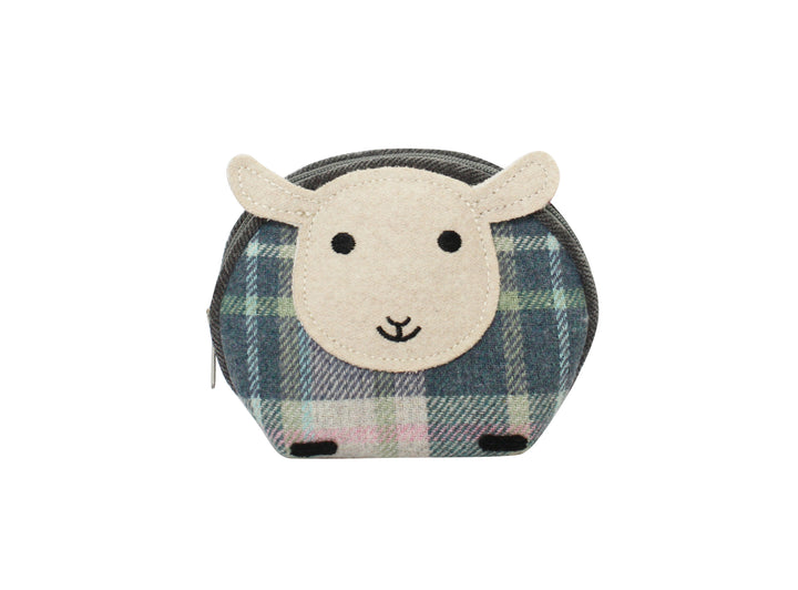 Tweed Puffin Purse
