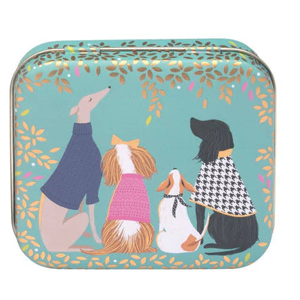 Sara Miller Dapper Dogs Pocket Treat Tins
