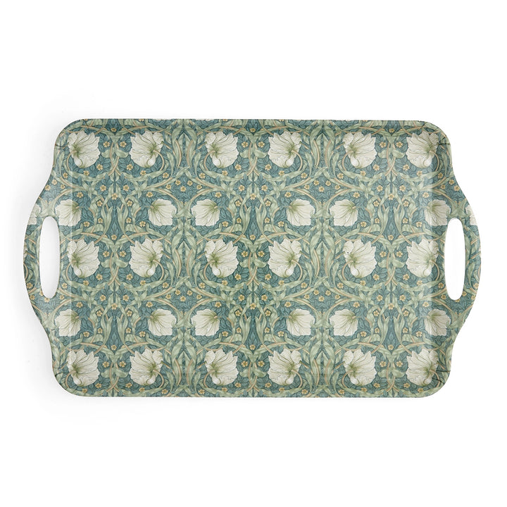 Pimpernel Privat Blue & Green Melamine Handled Tray