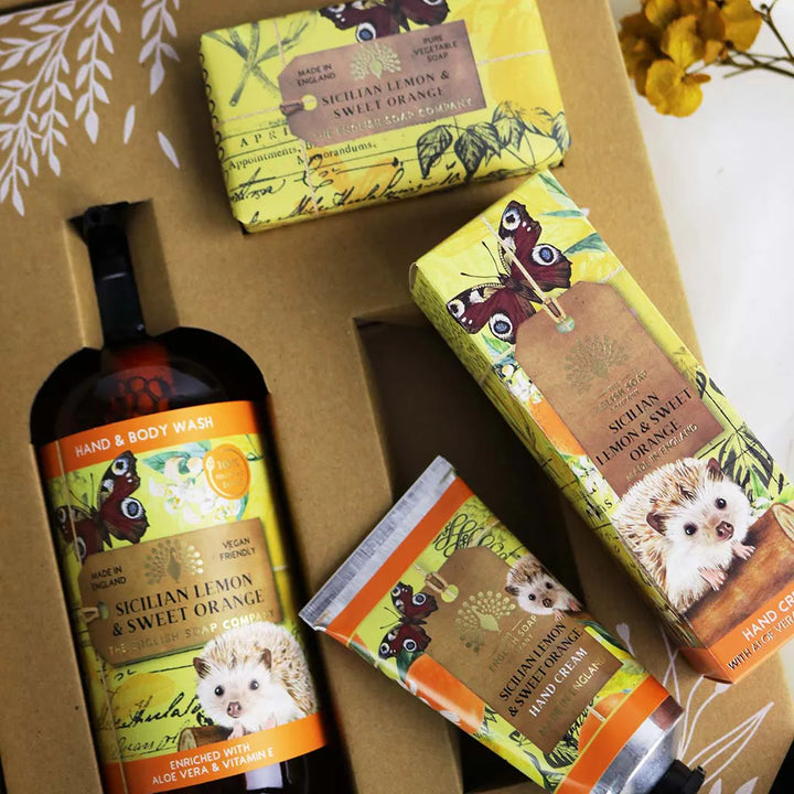 Anniversary Sicilian Lemon & Sweet Orange Hand & Body Gift Set