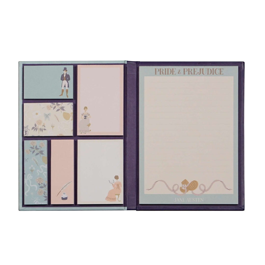 Jane Austen 'Pride and Prejudice' Sticky Notes Set