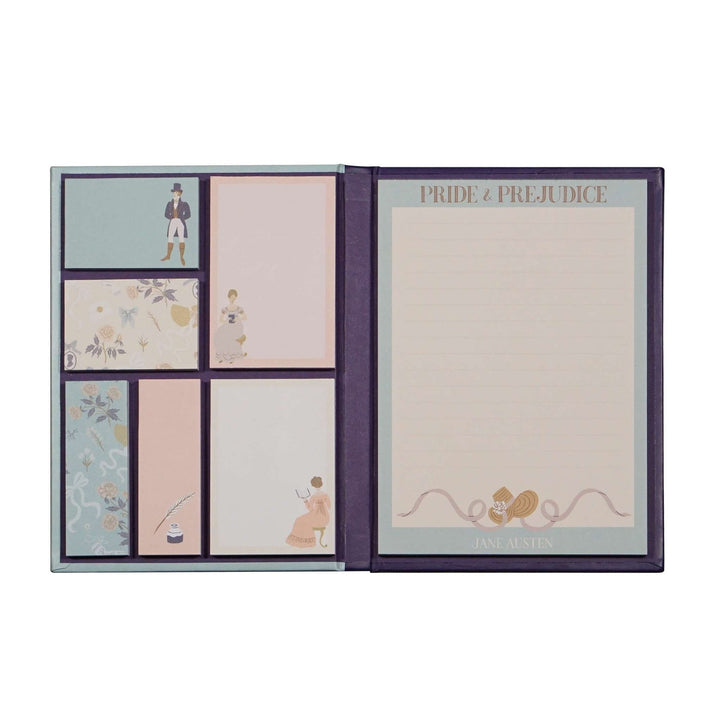 Jane Austen 'Pride and Prejudice' Sticky Notes Set