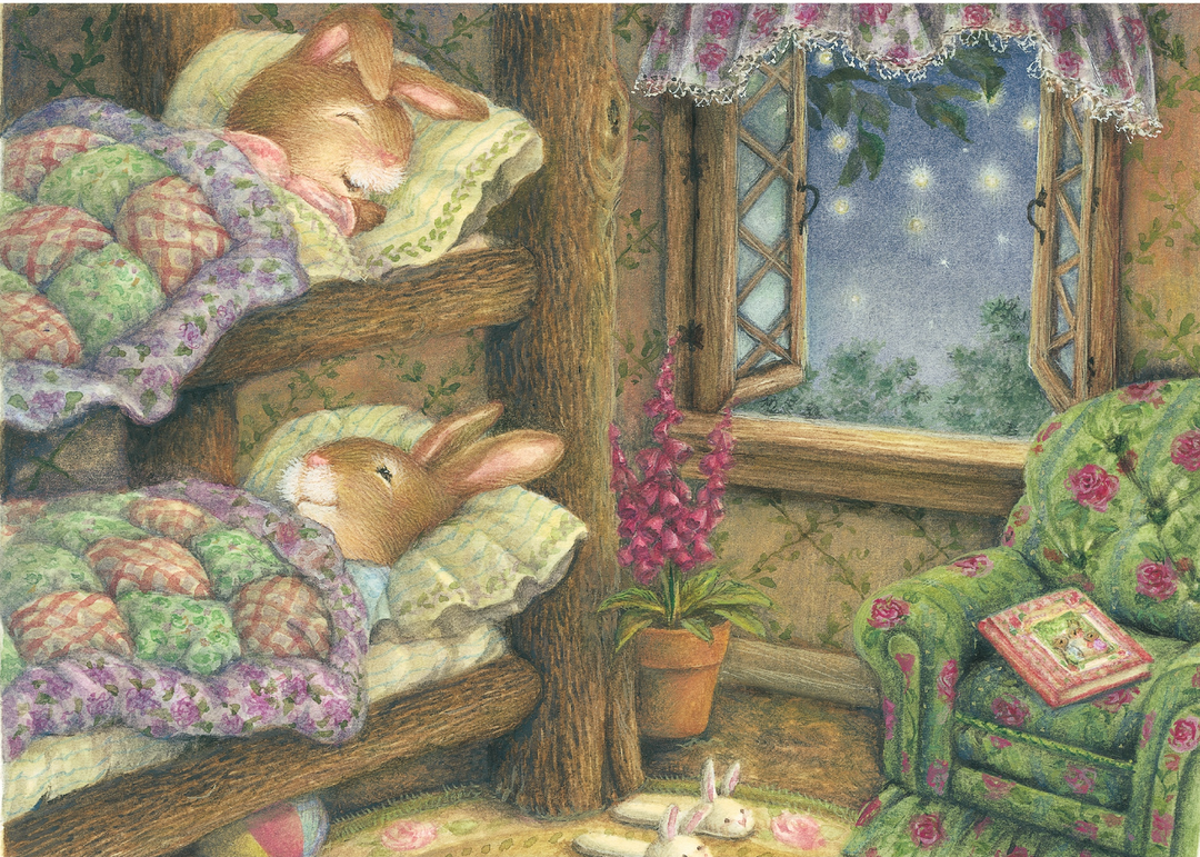 Bunk Beds Greeting Card