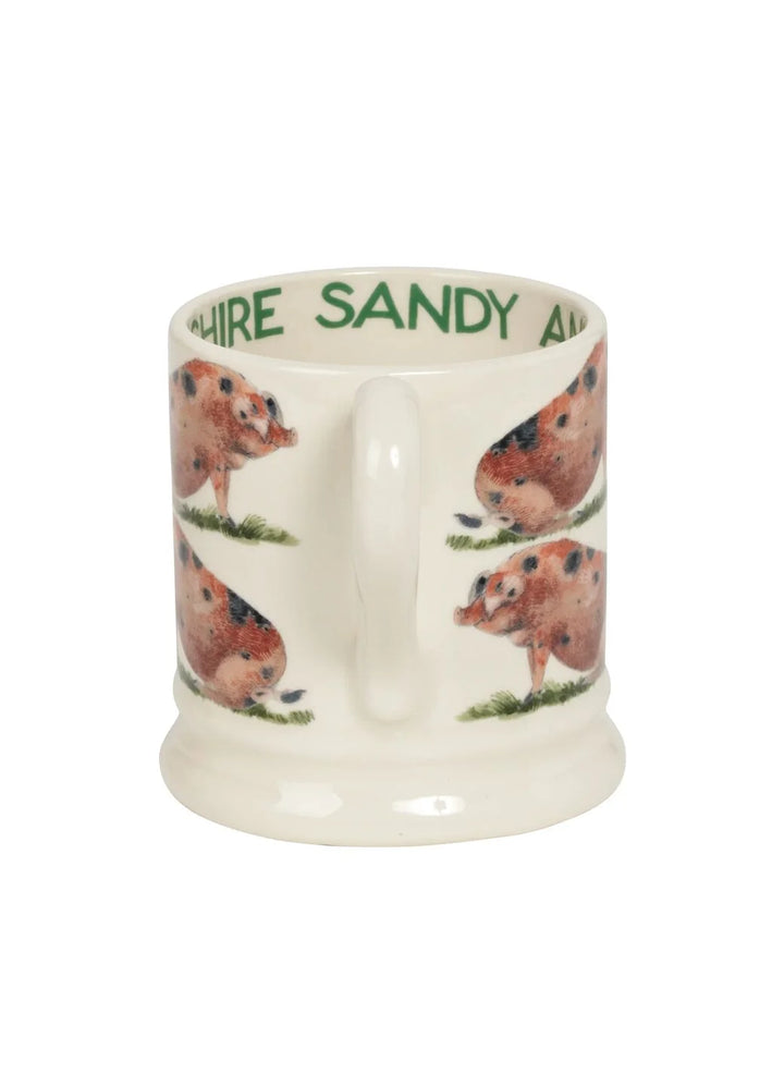 Oxfordshire Sandy & Black Pig 1/2 Pint Mug