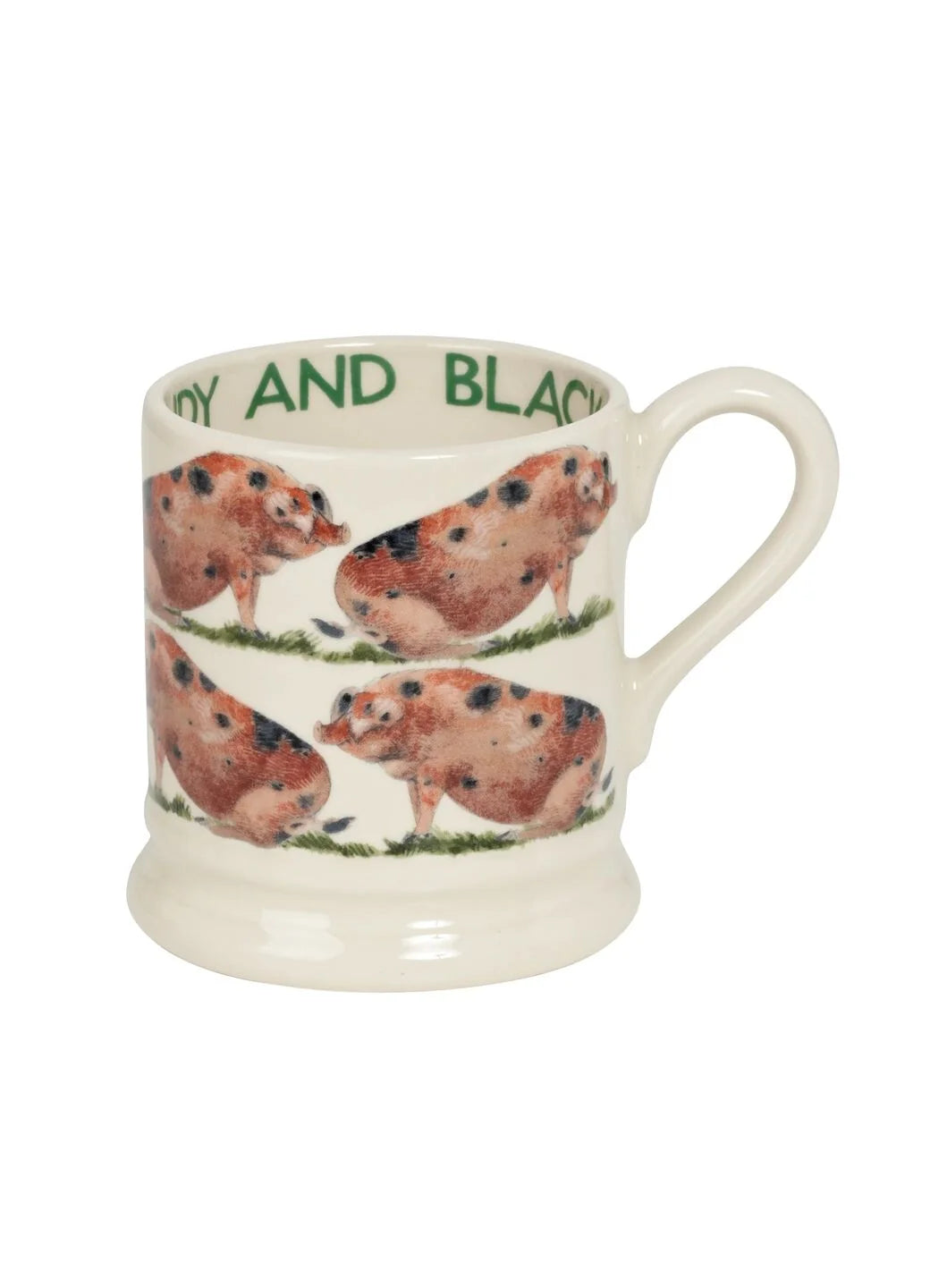 Oxfordshire Sandy & Black Pig 1/2 Pint Mug