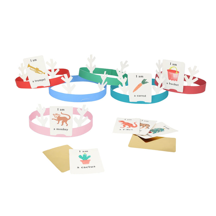 Santa, Reindeer & Tree Christmas Crackers Box of 6