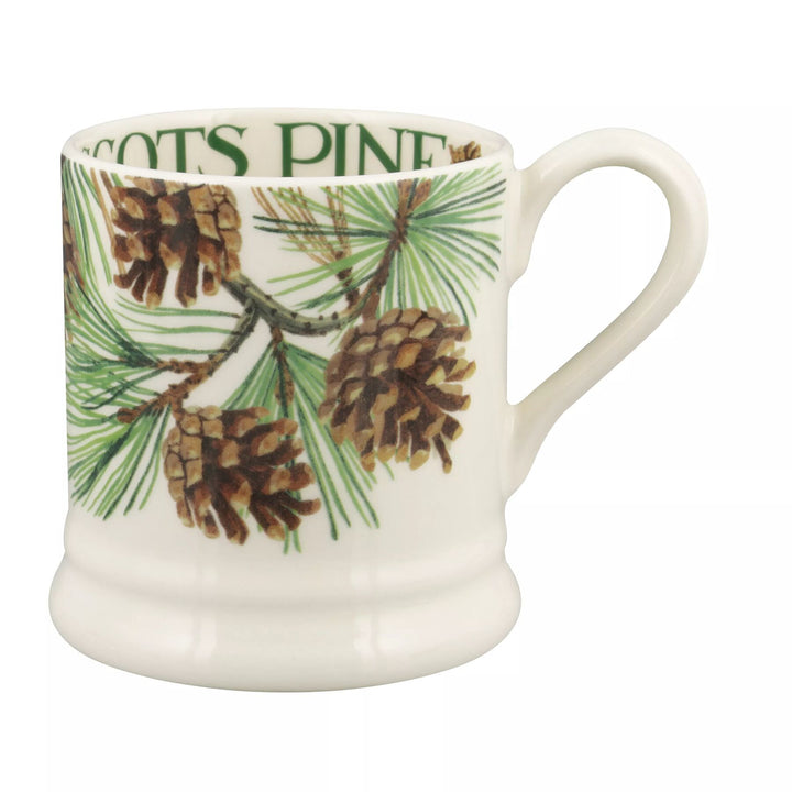 Tree & Leaves Scots Pine 1/2 Pint Mug
