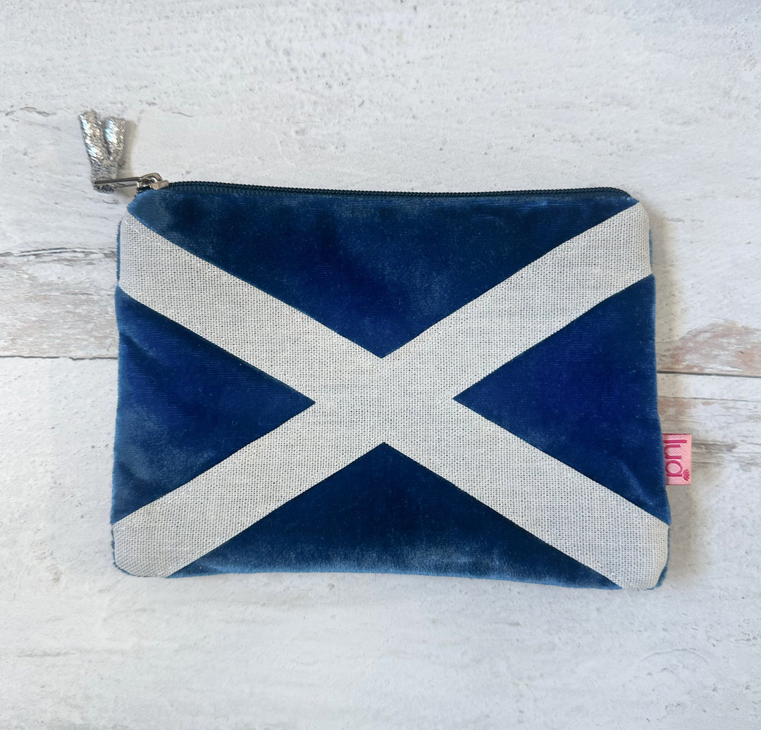 Scotland Velvet Purse