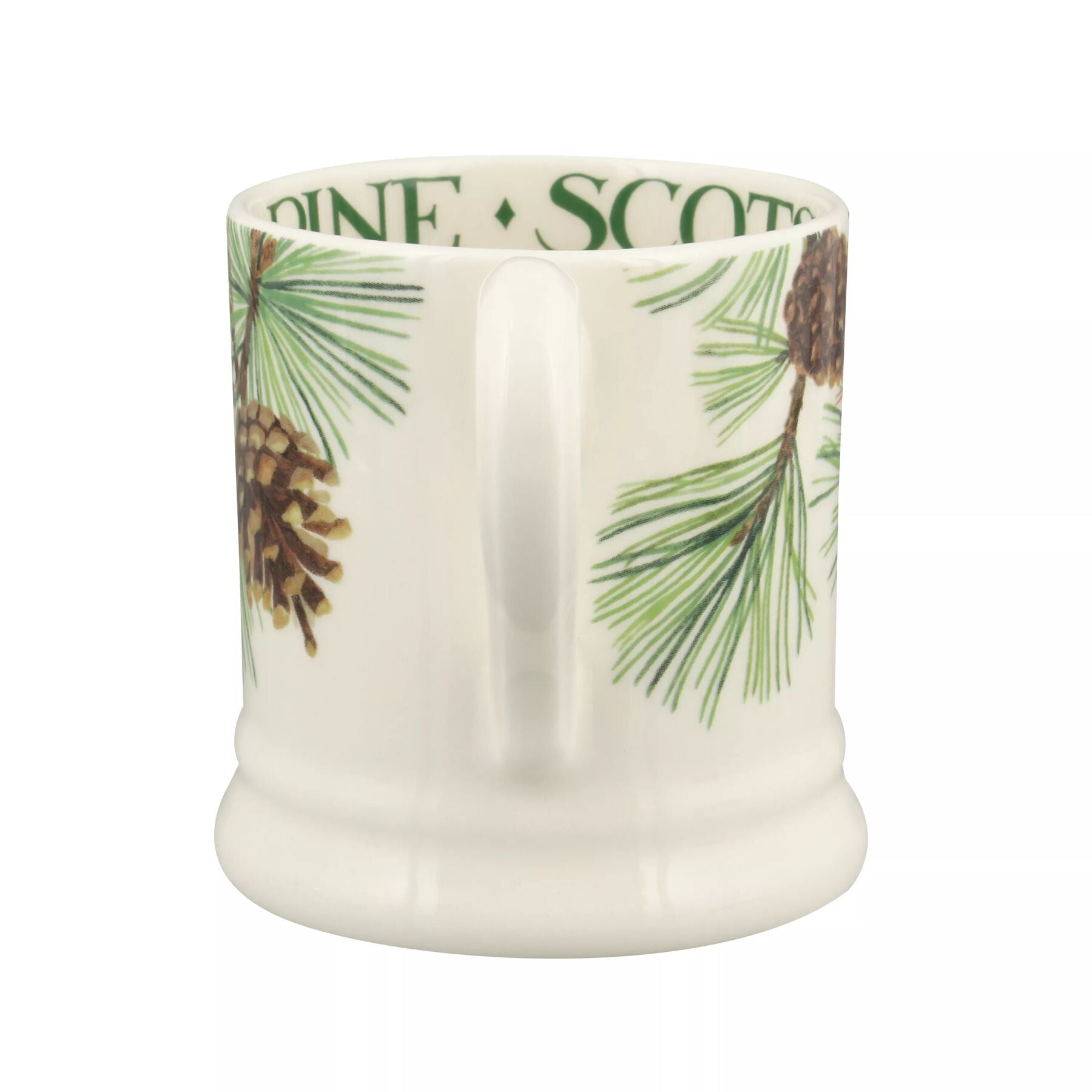 Tree & Leaves Scots Pine 1/2 Pint Mug