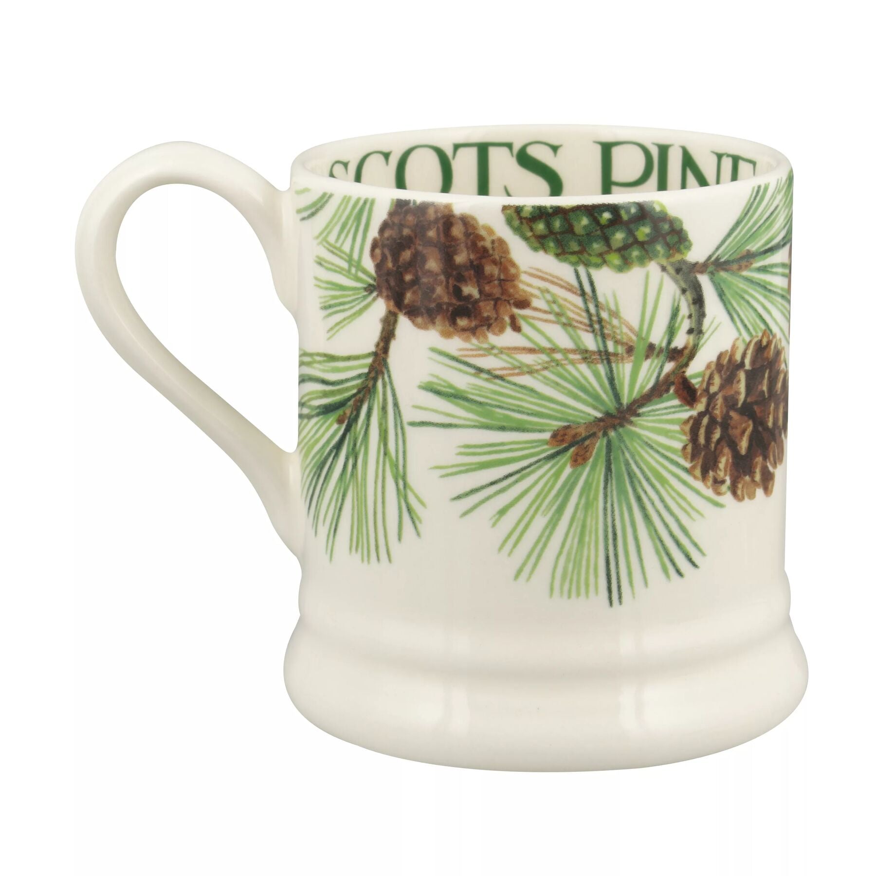 Tree & Leaves Scots Pine 1/2 Pint Mug