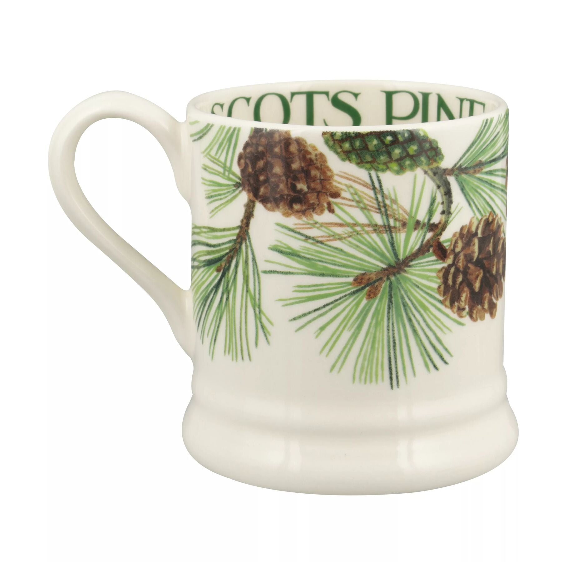 Tree & Leaves Scots Pine 1/2 Pint Mug
